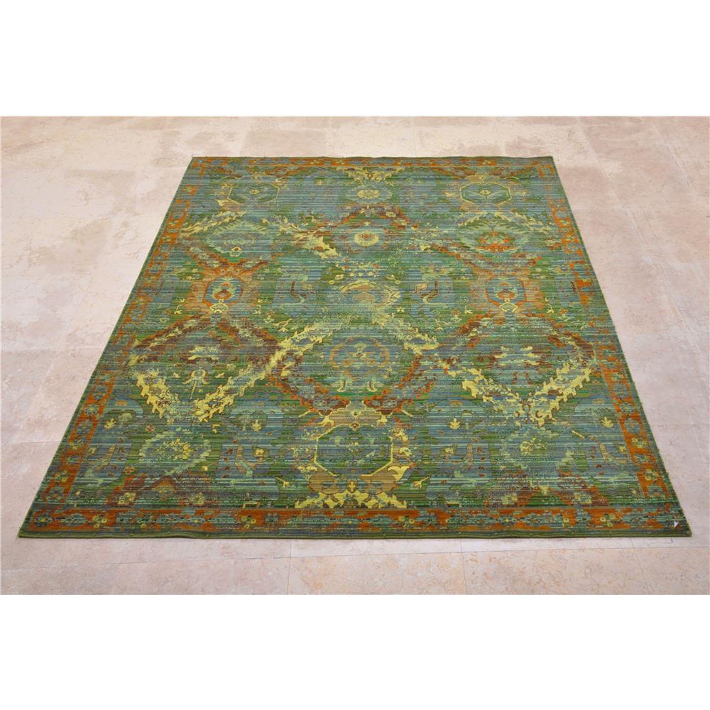 Nourison TML10 Timeless 8 Ft. 6 In. X 11 Ft. 6 In. Rectangle Rug in Seaglass